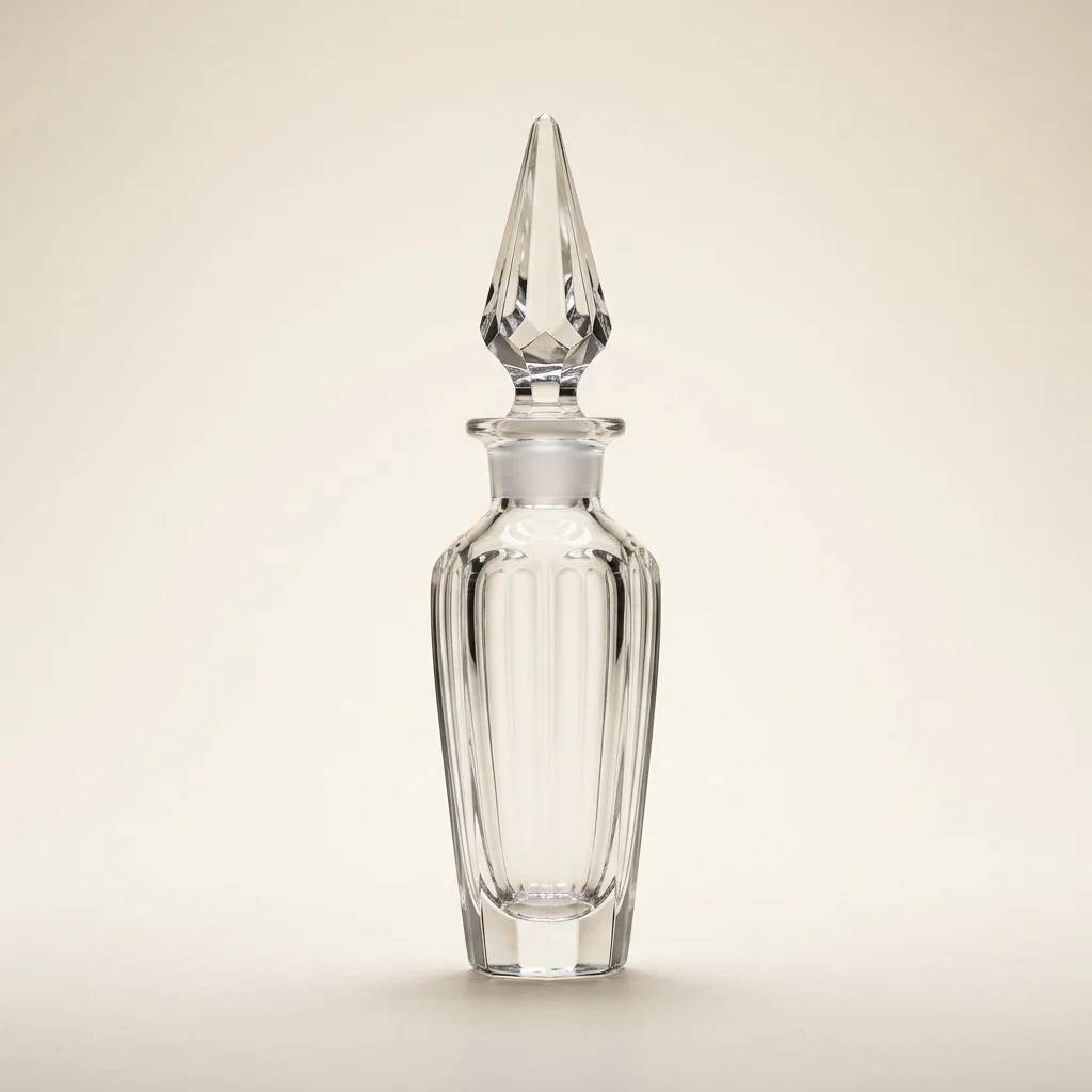 Grand Edwardian Spire-Stopper Botanical Display Flacon